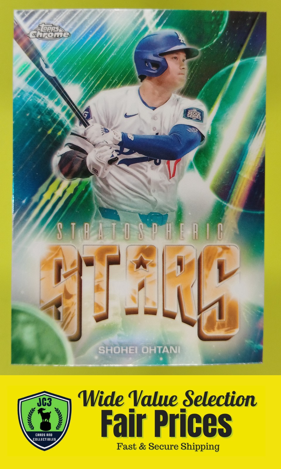 2024 Topps Chrome Update Stratospheric Stars Shohei Ohtani #SSC-6 LA Dodgers