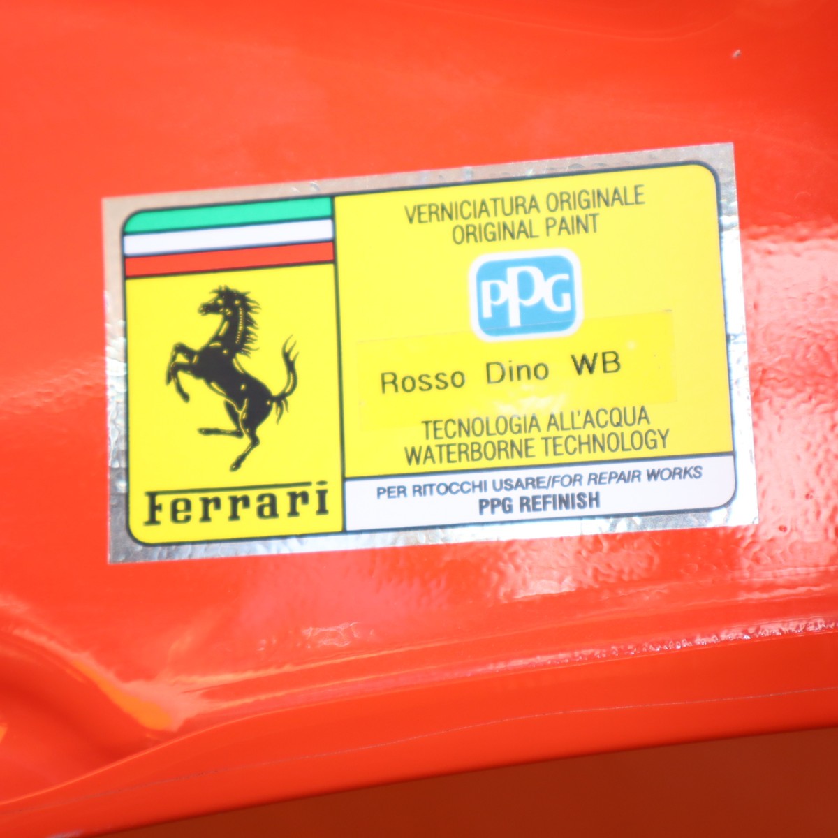 FERRARI PUROSANGUE HOOD 2025 2026 985816231 OEM DAMAGED