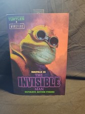 NECA TMNT Universal Monsters Donatello Invisible Man Ultimate action figure