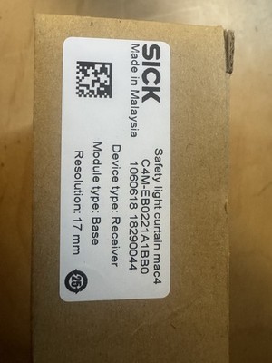 Sick Safety Light Curtain Mac4 C4M-EB0221A1BB0