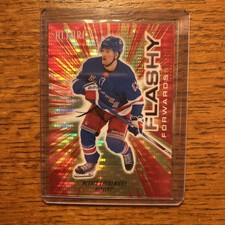 2025-26 Allure Alexis Lafreniere Flashy Forwards Red Spectrum Color Match /399