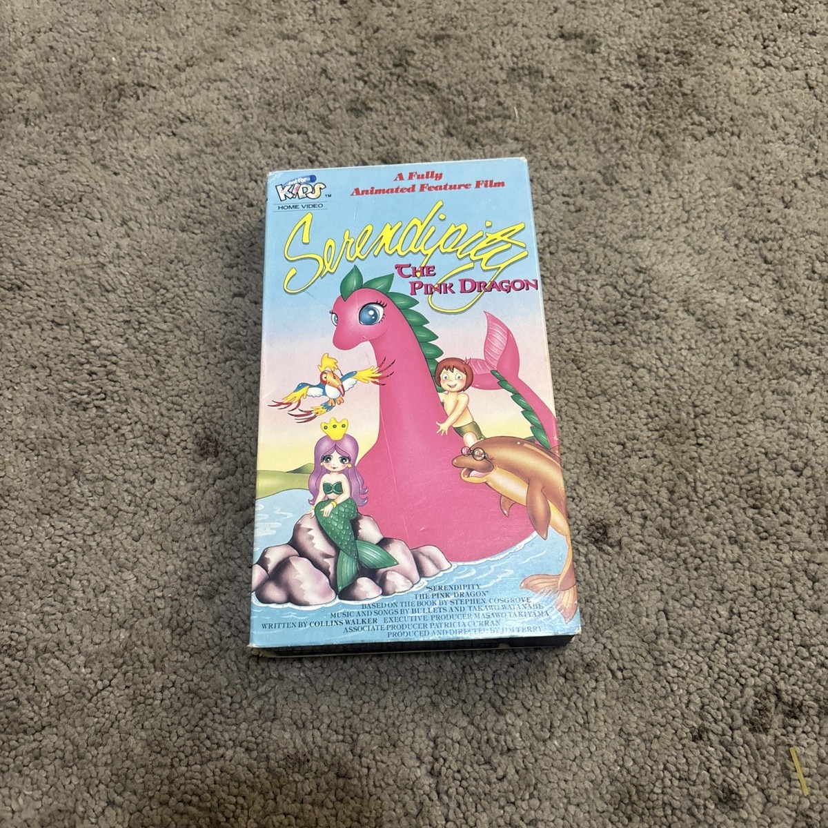 Serendipity the Pink Dragon VHS Tested Plays | eBay