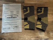 Copper Ankle Support Brace Compression Sleeve Socks Elastic Foot Pain Relief