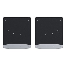 2 Mud Guards Mud Flaps Rear Dually 20x 23 Textured Rubber Luverne 251452