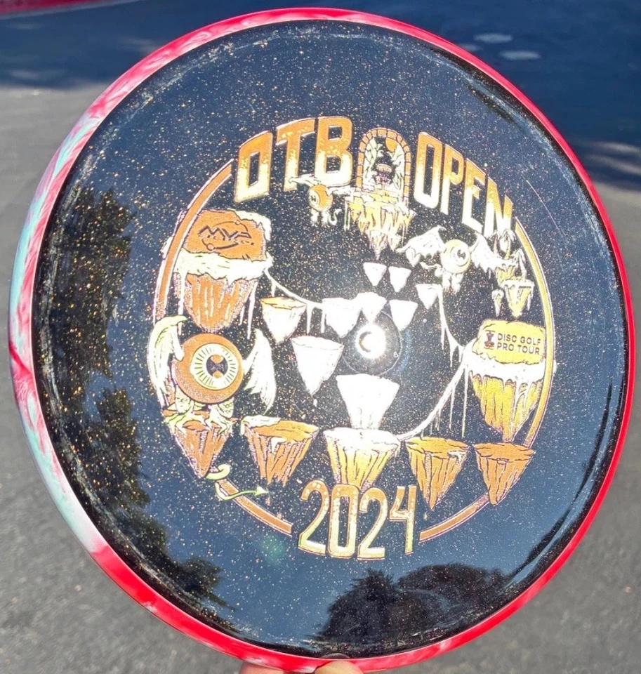 MVP Axiom Proton Soft Tempo Mega-RARE Black w/ Gold Flake Gem OTB Open Disc Golf - Image 2 of 4