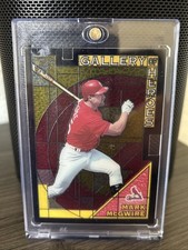 2000 TOPPS GALLERY GALLERY OF HEROES GH5 MARK McGWIRE