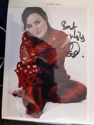 Esther Hall Signed Photo | eBay UK
