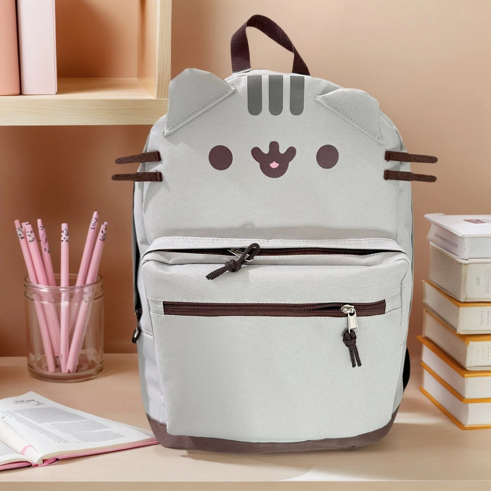 Рюкзак Pusheen от Pusheen большой милый в форме кошки подростковые рюкзаки для девочек - Изображение 3 из 4