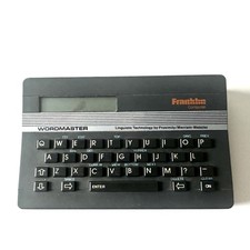 Vintage 1988 Wordmaster WM-1000 Franklin Computer Linguistic Technology Tested 
