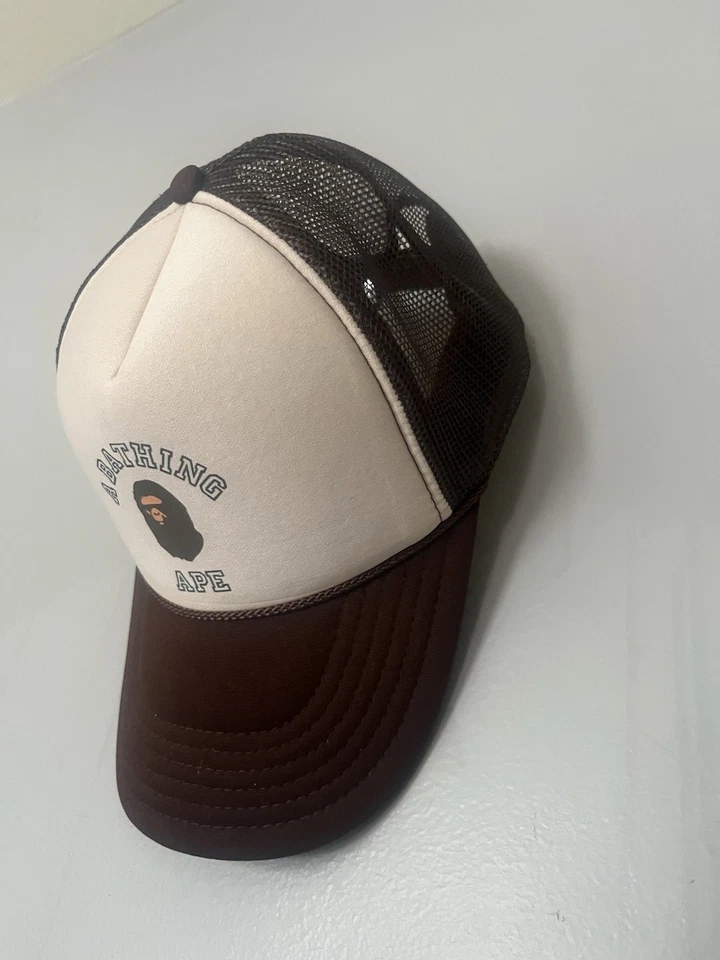 Gorra Otto Snapback “A BATHING APE BAPE” Malla Marrón Camionero SnapBack Foto 2 de 2