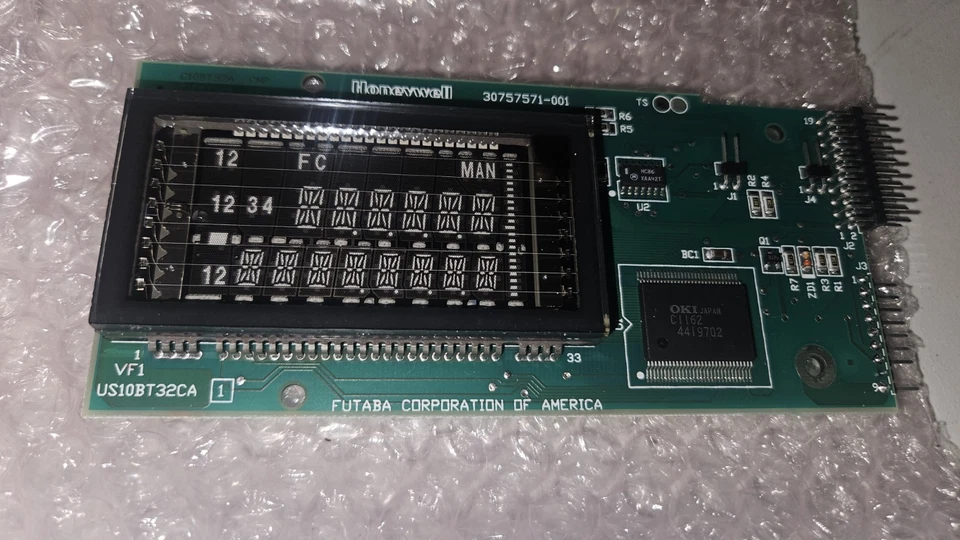 Honeywell 307571-001 Anzeigetafel Futaba VFD + Flachbandkabel Neu Open Box - Bild 4 von 4