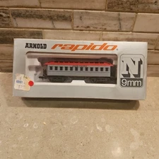 Arnold Rapido N Scale 0363 Union Pacific Passenger Car With Box EUC