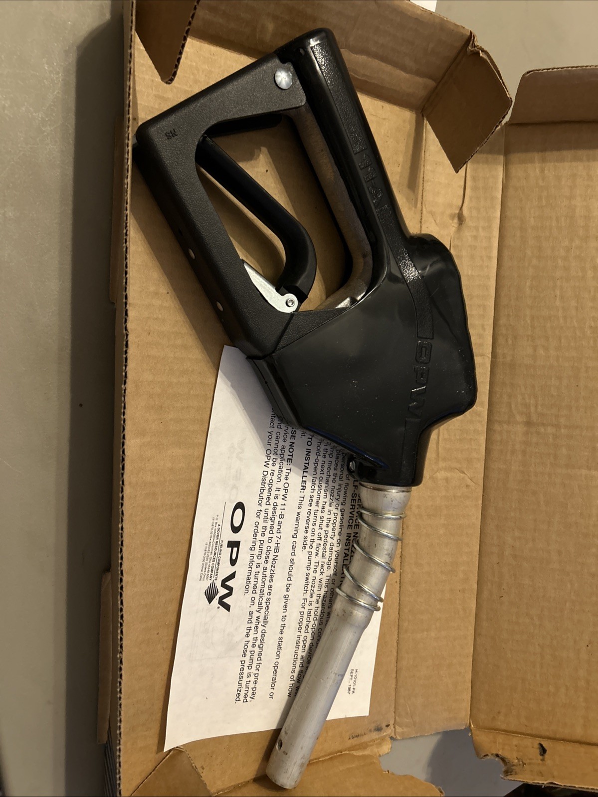 New OPW Leaded Diesel Kerosene Gas Fuel Dispensing Nozzle 3/4" 11B