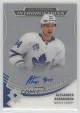 2020 Upper Deck Ultimate Collection Introductions Alexander Barabanov Auto 00jz