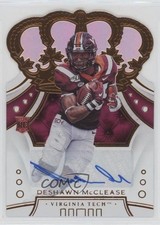 2020 Chronicles Draft Picks Crown Royale Signatures Deshawn McClease Auto z7h