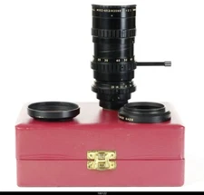 Lens Angenieux Zoom 2.5/20-80mm Type L2 No.1208294 Black  C Mount  Bolex Mint-