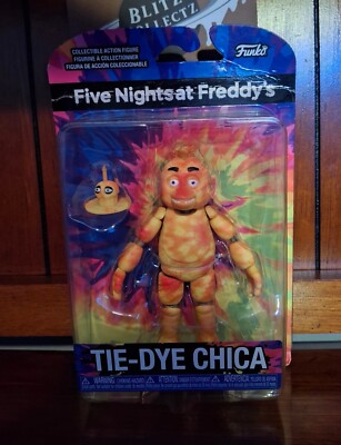 Tie-Dye Chica FNAF Funko Action Figure: Five Nights At Freddy s 