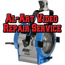 REPAIR Service for ARRI 650W Plus Tungsten Fresnel