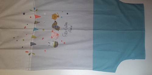 VERBAUDET COPRIPIUMINO PER LETTO BEBÈ 80CM 120CM DOUBLE FACCE REVERSIBILE - Picture 2 of 10