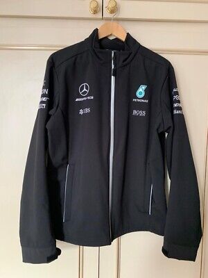 Mercedes F1 Petronas Hugo Boss Softshell Jacket Size L | eBay Mercedes F1 Petronas Hugo Boss Softshell Jacket Size L | eBay