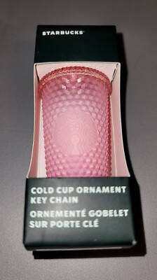Starbucks WaxBerry Blush Pink Keychain - BRAND NEW IN BOX - Winter 2022