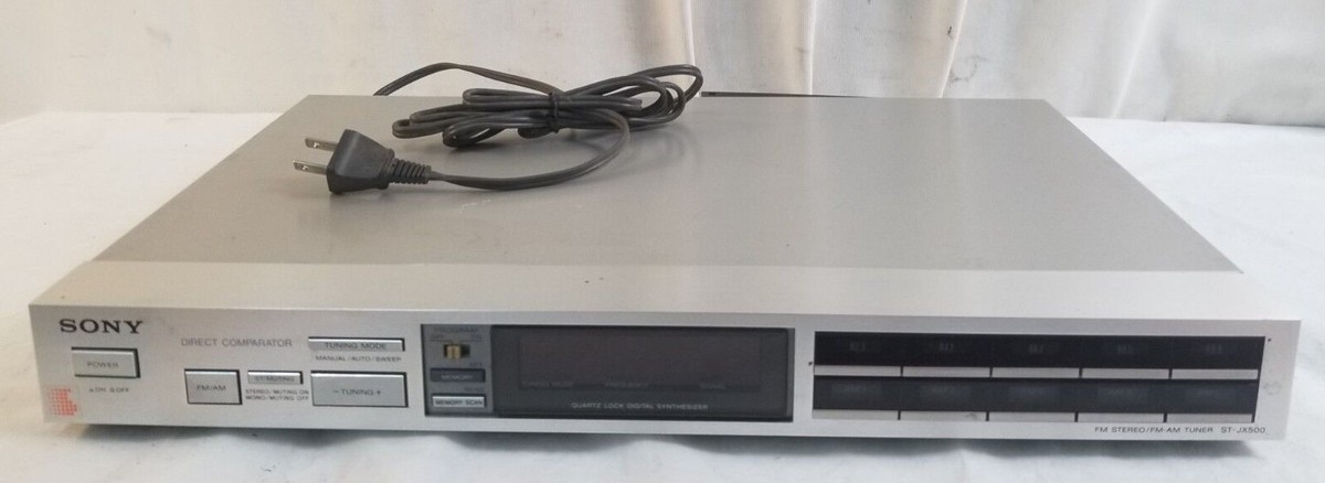 SONY ST-JX500 FM Stereo FM-AM TUNER | eBay