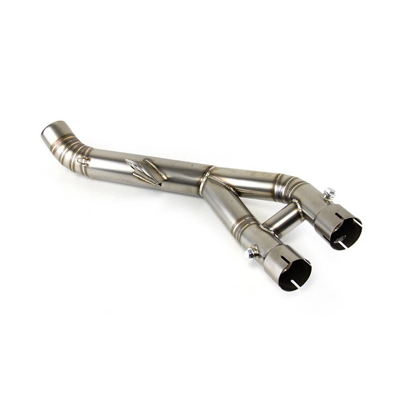 Silenciadores de sistema de escape tubo medio para Yamaha YZF-R1 R1M 2015-2024 para MT-10 15-21 Foto 3 de 4
