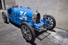 Cars 1927 bugatti type 37a recreation race racing Desk Mat Stitched
