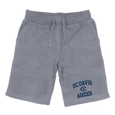 University of California Davis Aggies UCDAVIS NCAA College Fleece Seal Shorts