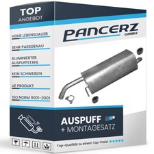 Auspuff für FORD ECOSPORT 1.0 EcoBoost 125PS 140PS 2013-2017