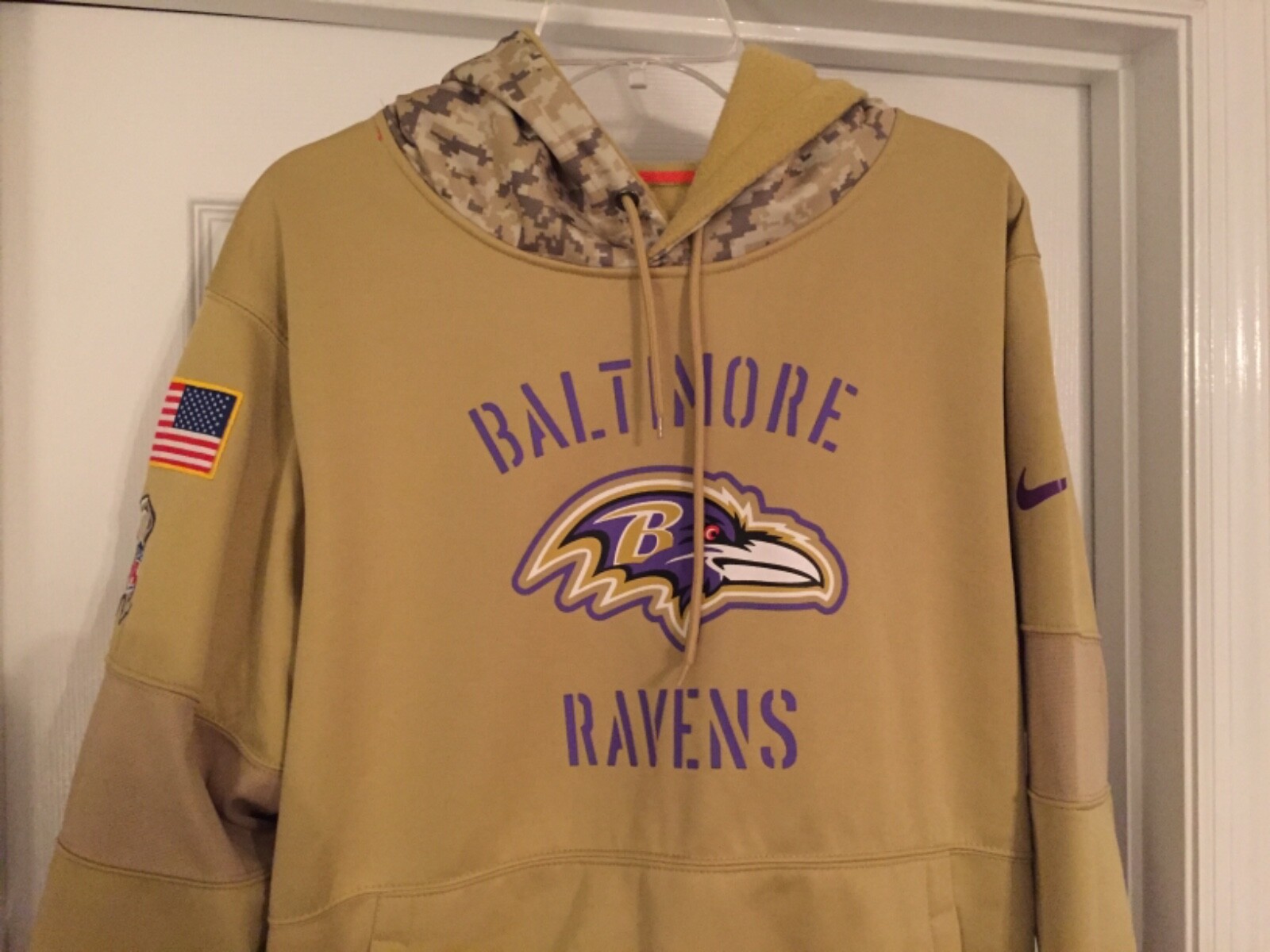 men's salute to service ravens hoodie