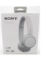 Sony WH-CH520 Wireless Bluetooth Headphones On-Ear Headset + Microphone White