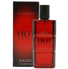 Men Davidoff Hot Water 3.7 oz / 110 ml Eau De Toilette EDT New in Box