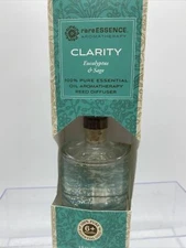 CLARITY Rare Essence Essential Oil Spa FULL SZ Diffuser EUCALYPTUS SAGE 3oz Reed