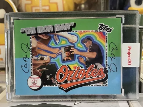 Topps Project 70 Cal Ripken Jr Orioles 1975 Design by Sean Wotherspoon #59 HOF