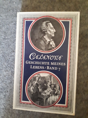 CASANOVA-Geschichte meines Leben-Band 7-Kiepenheuer-1.Auflage-1988-408 Seiten