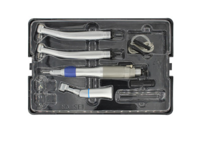2H Dental 2X Pana Max LED High+Low Speed Handpiece Kit EX203C Air Turbine Wrench