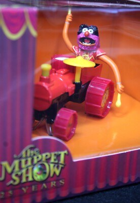 The Muppet Show 25 Year Anniversary ANIMAL in Die-Cast Car by
