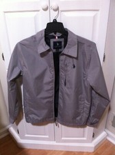 US POLO ASSN WINDBREAKER JACKET MEDIUM KHAKI