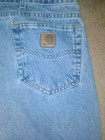 Men's Carhartt Blue Jeans Size 42" X 30" * Great Condition! * Traditional Fit — photo 9