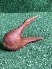 antique wood bird figurine missing legs