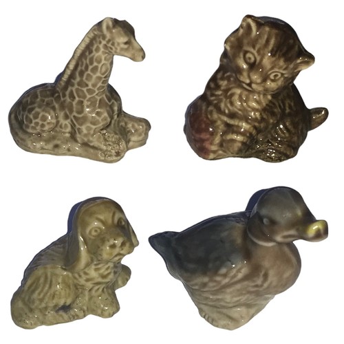 Vintage Wade England Miniatures Animal Figurines eBay
