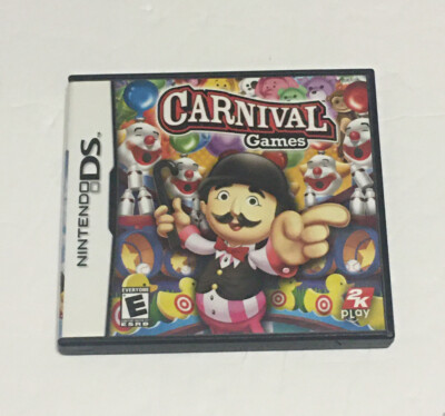 Nintendo DS Carnival Video Game Complete w/ Manual