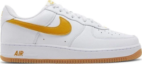 Nike Air Force 1 Low Color of the Month - White University Gold