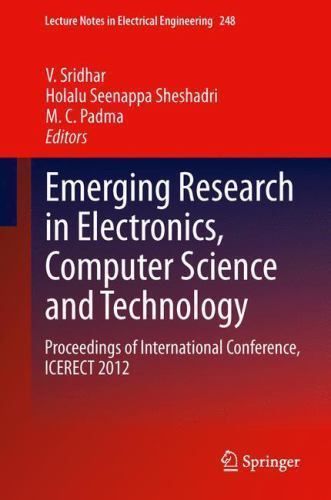 Lecture Notes in Electrical Engineering Ser.: Emerging Research in ...