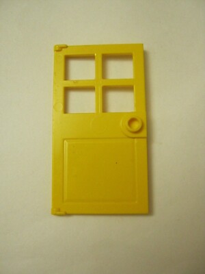 Lego (1) Yellow 1x4x6 Door Panel, 4 Windows, 60623 (028-55) | eBay