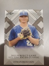 2022 Leaf Perfect Game Classic Ethan McElvain Rookie Card RC 2023 Draft Mint