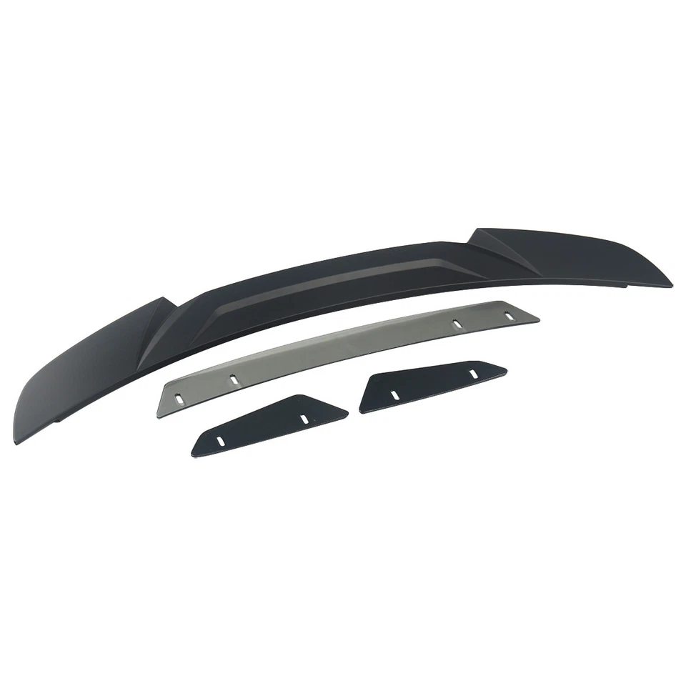 Alerón de mimbre Highkick negro/humo cupé Ford Mustang GT 2015-23 Foto 3 de 4