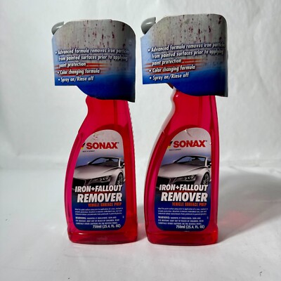Sonax Iron+Fallout Remover 750ml 2 bottles - New