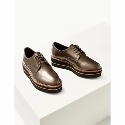 flatform brogue shoes